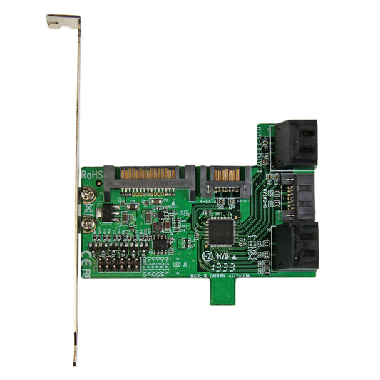 StarTech.com Port multiplier controller card - 5-port SATA to single SATA III - Expansion slot mounted 1:5 SATA 6 Gbps Port multiplier (ST521PMINT)