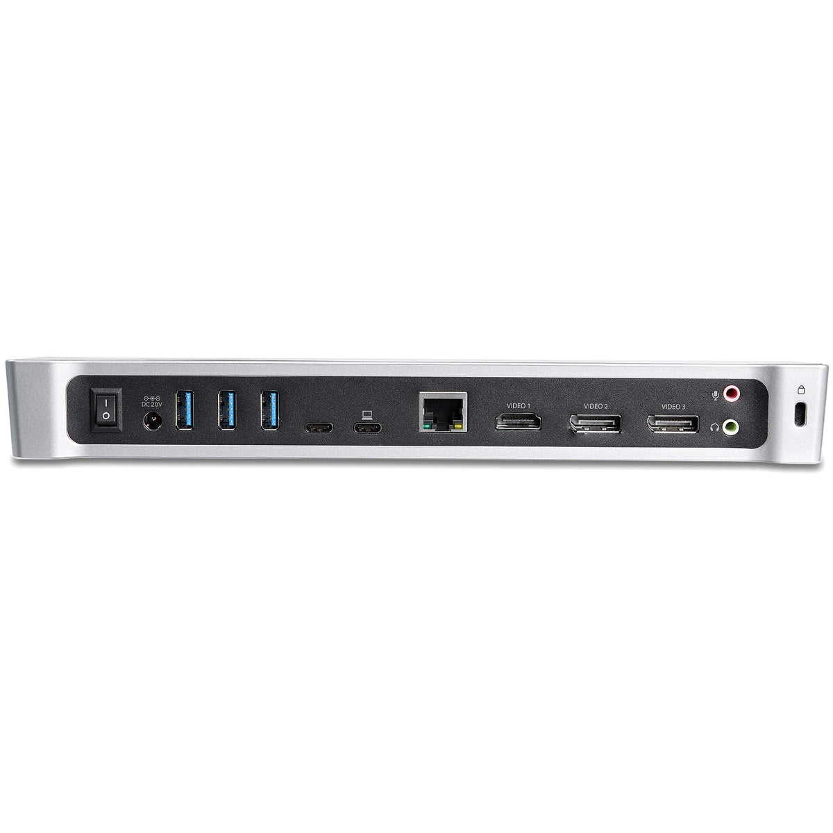 StarTech.com StarTech.com USB-C 4K Triple Monitor Laptop Docking Station with DisplayPort & HDMI - 100W PD - USB 3.1 Dock for Windows & MacBook Pro (DK30CH2DEP)