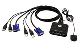 The Cs22u, 2-Port Usb Kvm Switch, Is a Tool to Manage Two Usb Computers in Home