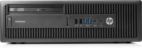 HP EliteDesk 705 G3 Small Form Factor, 8 GB RAM, 1 TB HDD, AMD Radeon R7, Black (Z2H56UT#ABA)