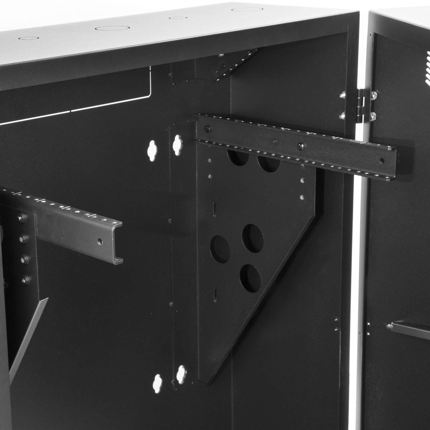 StarTech.com Server Cabinet - 8U - 30in Depth - Vertical - Wall Mount Network Rack - Network Enclosure - Wall Mount Server Rack (RK830WALVS)