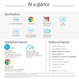 HP Chromebook 14-inch Laptop with 180-Degree Hinge, Full HD Screen, AMD Dual-Core A4-9120 Processor, 4 GB SDRAM, 32 GB eMMC Storage, Chrome OS (14-db0040nr, Chalkboard Gray)