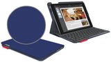 Logitech Type+ Protective Case with Integrated Keyboard for iPad Air 2, Dark Blue - Smooth Surface