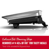 Open Box George Foreman 9-Serving Classic Plate Grill, Silver, GR2144P