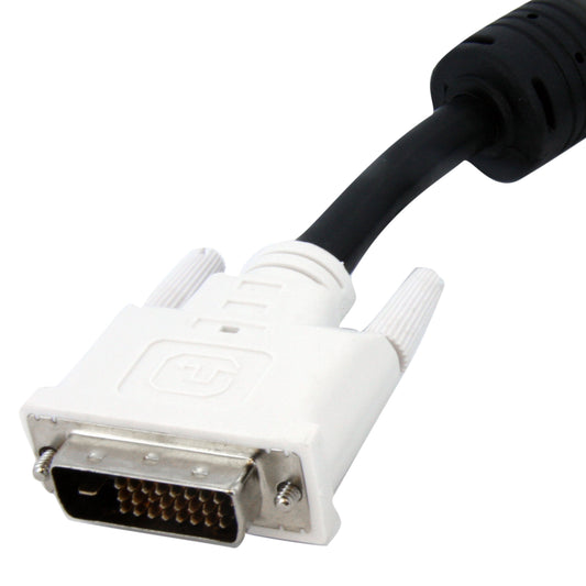 StarTech.com DVIDDMF15 DVI Extension Cable - 15 ft - Dual Link - Male to Female Cable - 2560x1600 - DVI-D Cable - Computer Monitor Cable - DVI Cord