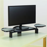 Kensington Flat Panel Monitor Stand -35 lb -21" Flat Panel Display -Black -Desktop