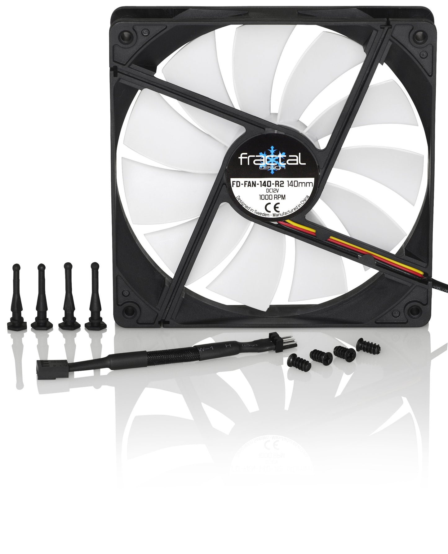 Fractal Design Silent Series R2 140mm Cooling Fan FD-FAN-SSR2-140