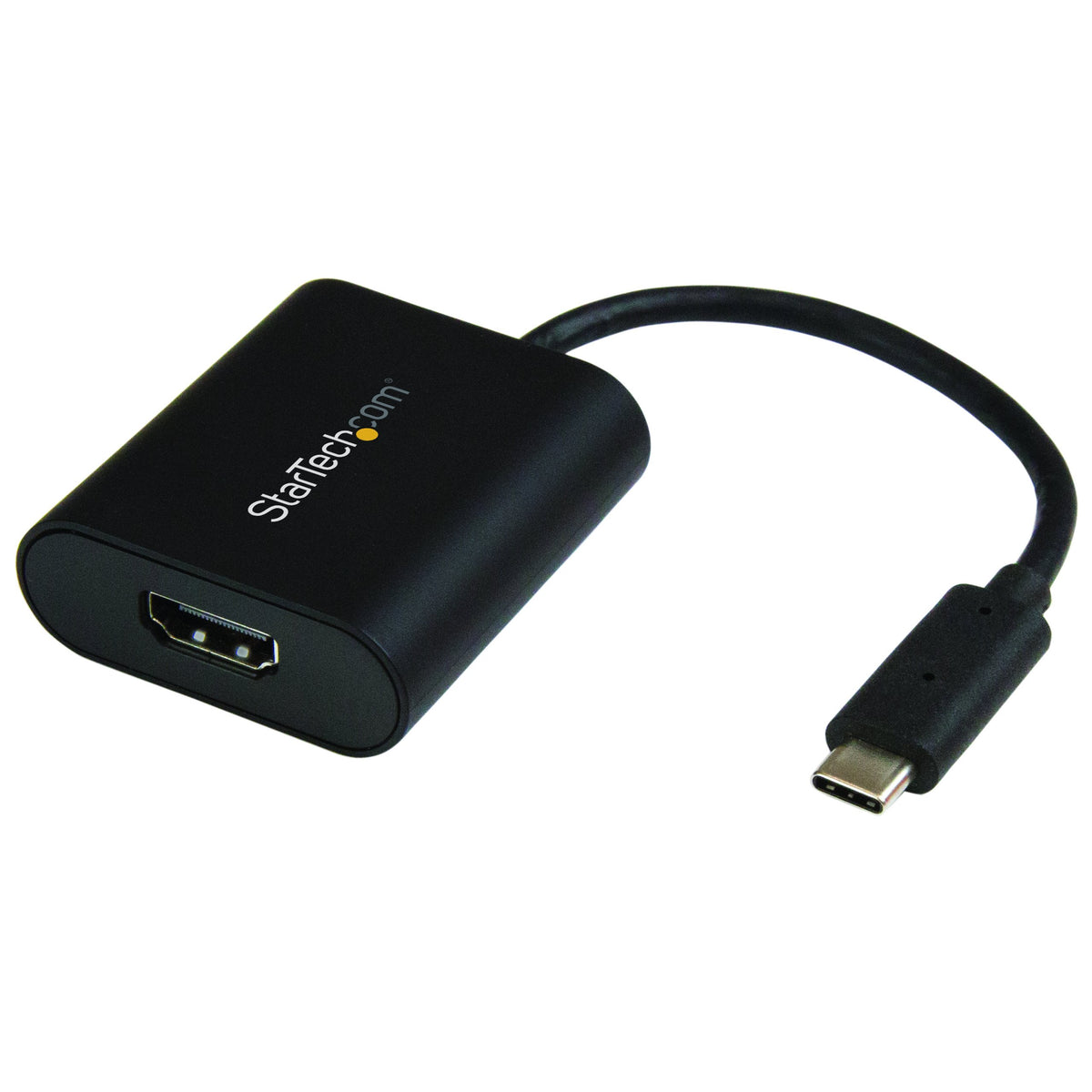 StarTech.com USB C to HDMI Adapter - With Stay Awake - Presentation Mode - 4K at 60Hz - Thunderbolt 3 Compatible - USB C Adapter (CDP2HD4K60SA)