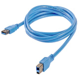 StarTech.com USB3SAB6 SuperSpeed USB 3.0 Cable A to B, M/M, 6-Feet