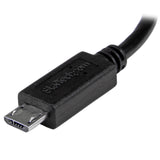StarTech.com 8in USB OTG Cable - Micro USB to Mini USB - M/M - USB OTG Mobile Device Adapter Cable - 8 inch (UMUSBOTG8IN)