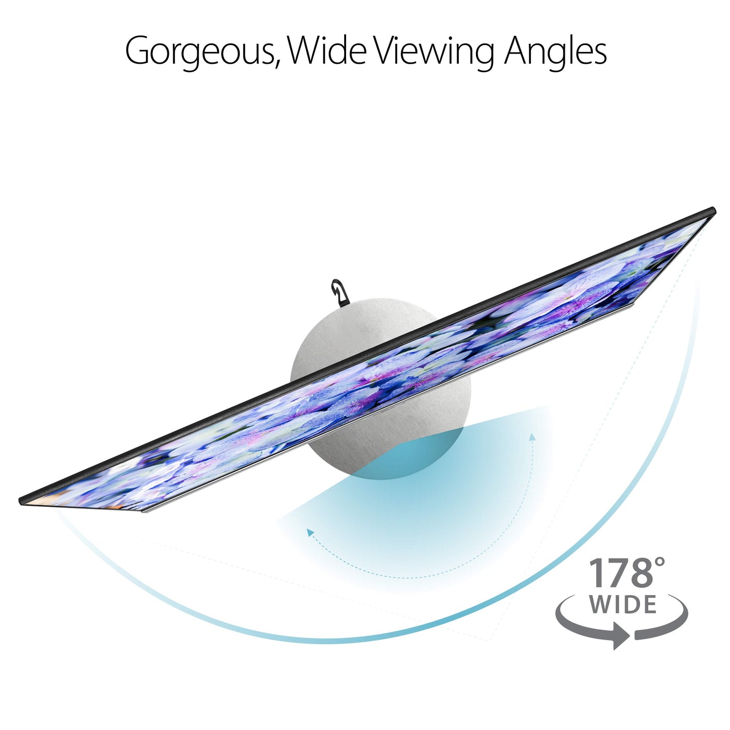 ASUS Designo 27-inch 2K (WQHD) IPS Monitor with Height Adjustable and Build-in Speakers & Subwoofer (MZ27AQL)