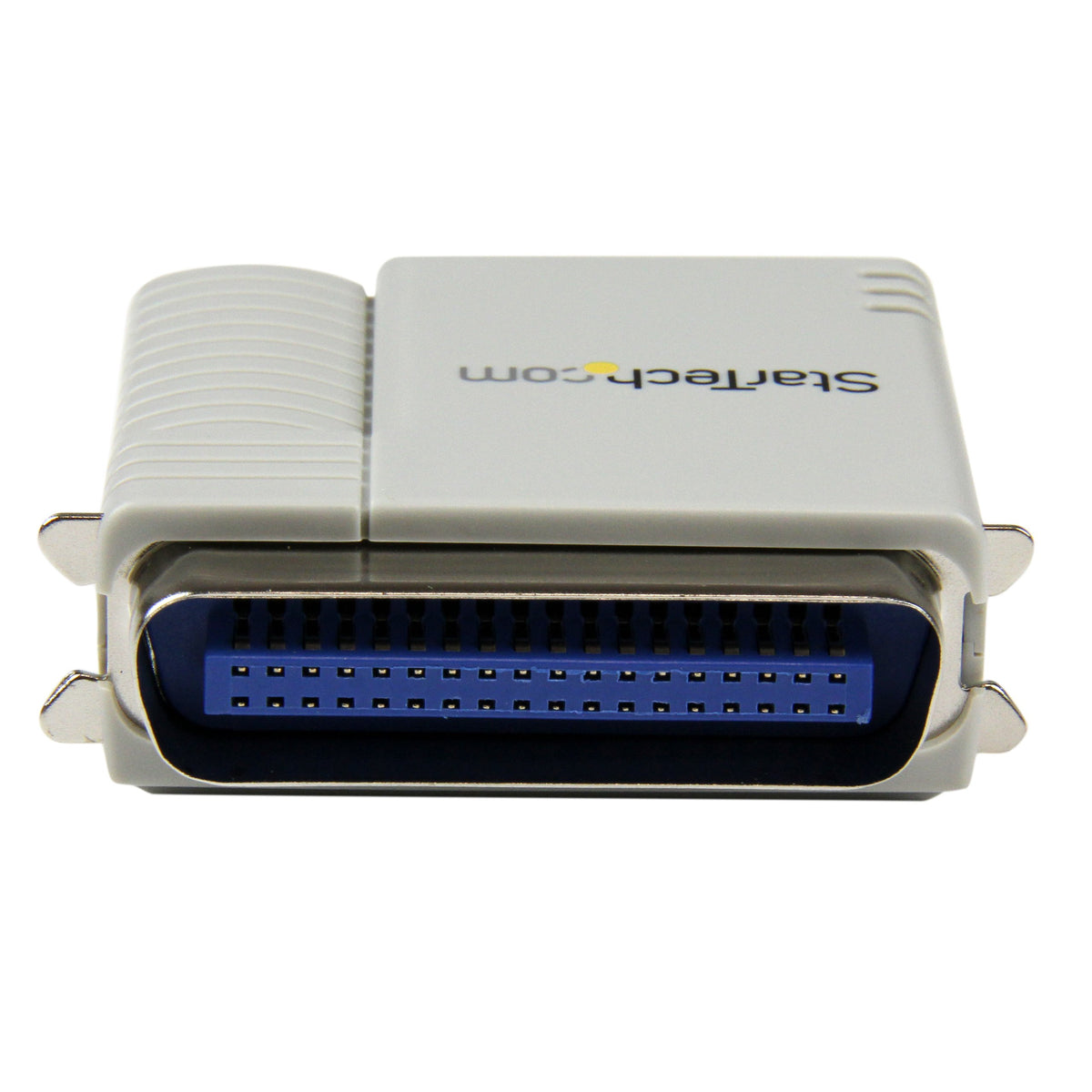 StarTech.com 1-Port 10/100 Mbps Parallel Network Print Server - Fast Centronics Ethernet Printer Server Adapter - Windows 10 (PM1115P2)