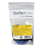 StarTech.com 5 ft Desktop SuperSpeed USB 3.0 Extension Cable - A to A M/F - USB extension cable - USB Type A (M) to USB Type A (F) - 5 ft - black - USB3SEXT5DSK