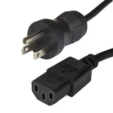 StarTech.com Hospital Grade Power Cord - 10 ft / 3m - NEMA 5 15P to C13 - Power Supply Cord - Monitor Power Cable (PXTMG10110)