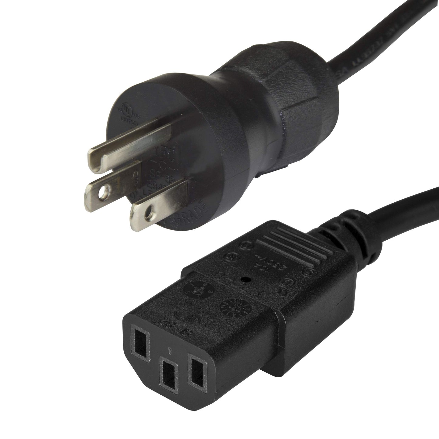 StarTech.com Hospital Grade Power Cord - 6 ft / 2m - NEMA 5 15P to C13 - Power Supply Cord - Monitor Power Cable (PXTMG1016)