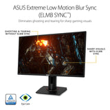 ASUS TUF Gaming VG27AQ 27” G-SYNC Gaming Monitor 155Hz 1440p 1ms IPS Eye Care DP HDM