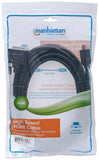 Manhattan Products 15' HDMI DVI D Cable Black 372527