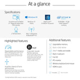 HP Pavilion 27-inch All-in-One Computer, Intel Core i5+8400T, 8 GB RAM and 16 GB Intel Optane Memory, 2 TB Hard Drive, Windows 10 (27-xa0050, Black)