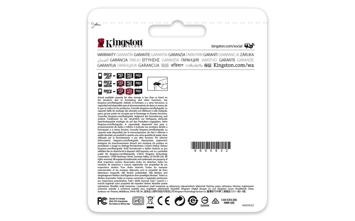 Kingston Digital 32GB Micro SDHC UHS-I Class 10 Industrial Temp Card with SD Adapter (SDCIT/32GB)