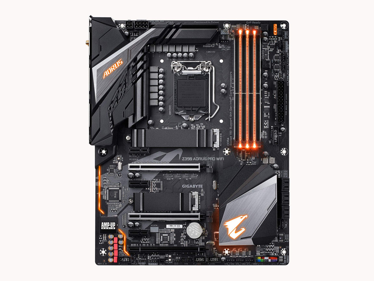 Gigabyte Z390 AORUS PRO WiFi (Intel LGA1151/Z390/ATX/2xM.2 Thermal Guard/Onboard AC Wi-Fi/RGB Fusion/Gaming Motherboard)