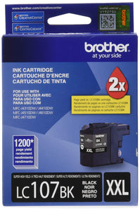 Brother LC107 Super High Yield Ink Cartridge - Black