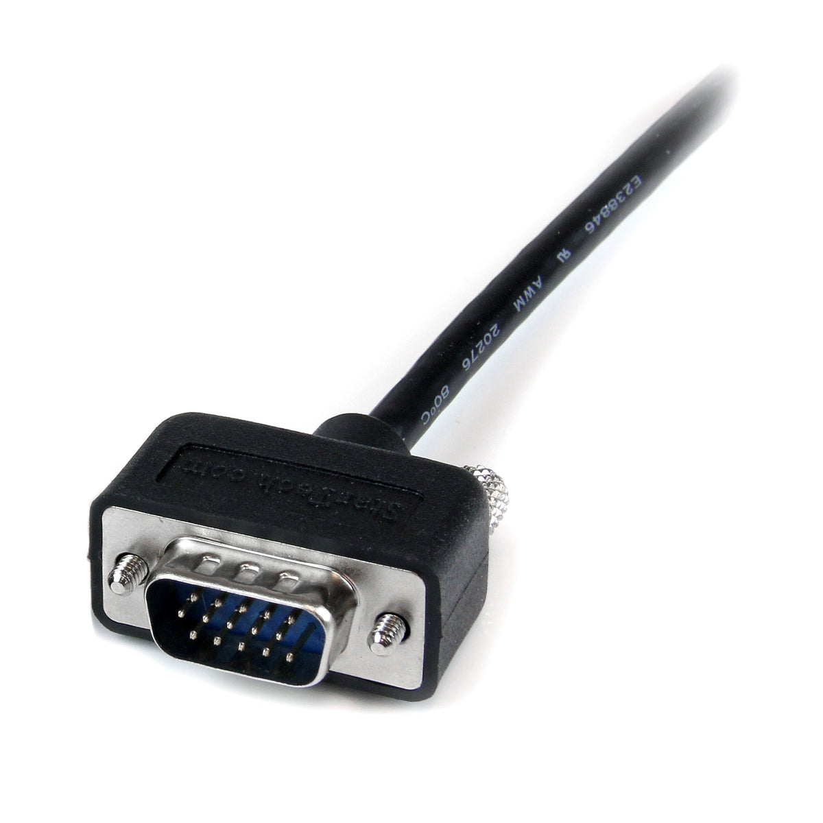 StarTech.com 6 ft. (1.8 m) VGA to VGA Cable - HD15 Male to HD15 Male - Coaxial High Resolution - Low Profile - VGA Monitor Cable (MXT101MMLP6)
