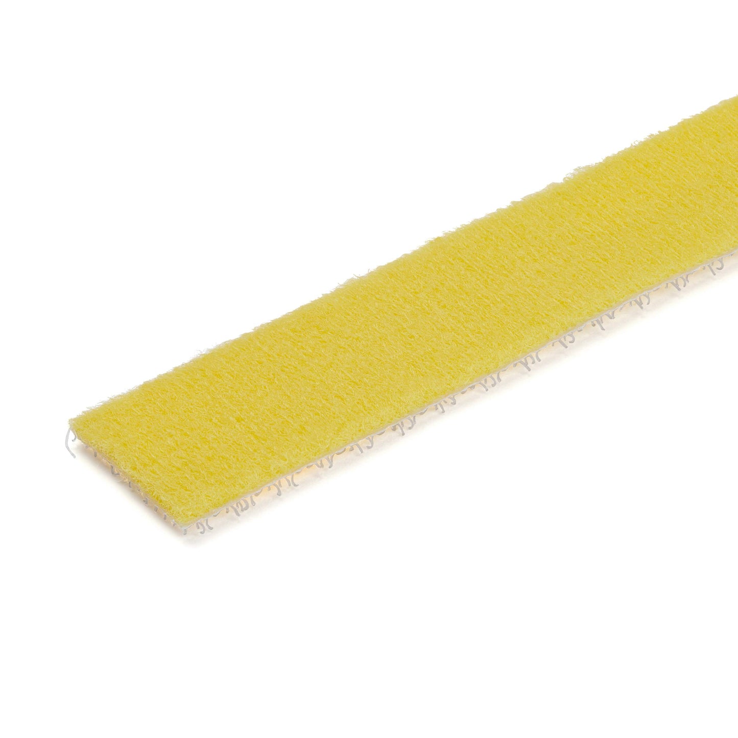 Hook and Loop Tape - 100 ft. - Reusable Adjustable Cable Ties - Yellow (HKLP100YW)