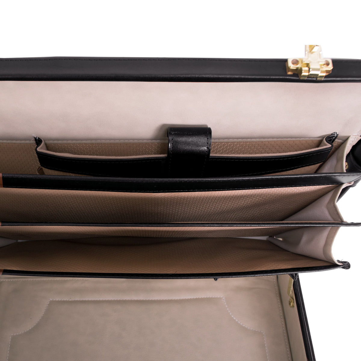 McKleinUSA 80455 Lawson Leather Attache Case, Black