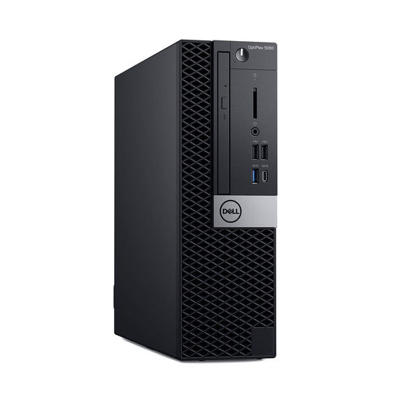 Dell OP5060SFFP5HVR OptiPlex 5060 SFF Desktop Computer with Intel Core i5-8500 3 GHz Hexa-core, 4GB RAM, 500GB HDD, Windows 10 Pro 64-bit