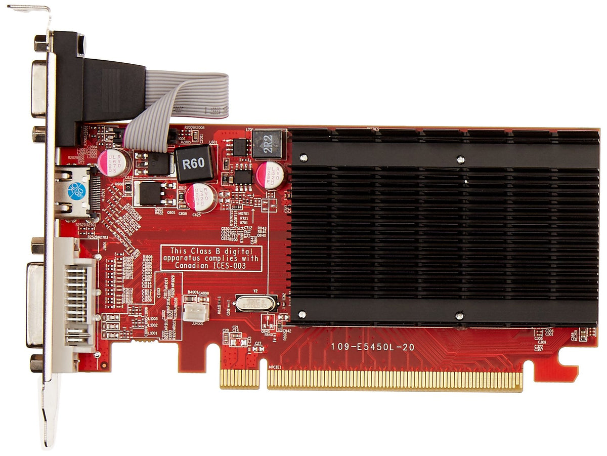 VisionTek Radeon 5450 2GB DDR3 (DVI-I, HDMI, VGA) Graphics Card - 900861