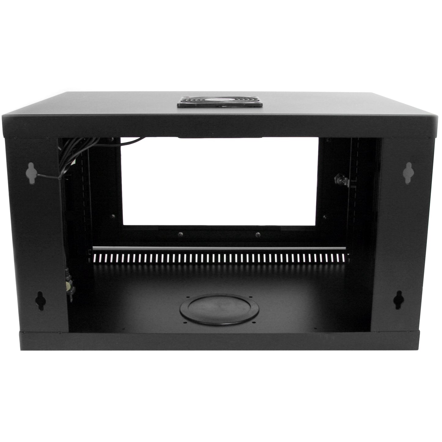 StarTech.com RK619WALL 19-Inch 6U Wall Mount Server Rack Cabinet with Acrylic Door (Black)