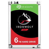 Seagate ST6000VN0033 Iron Wolf Multimedia Server Storage 6TB Internal Hard Drive 3.5" - SATA