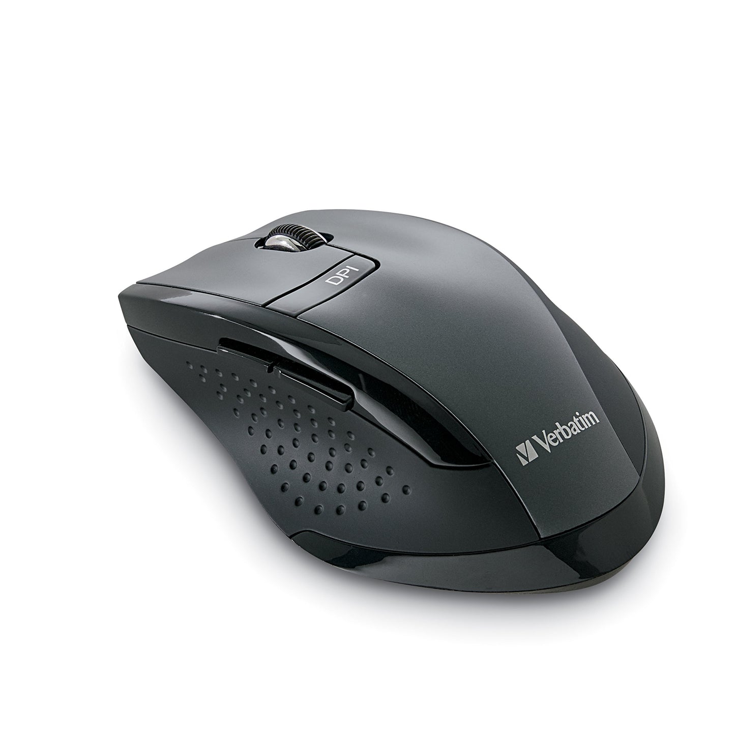 Verbatim Wireless Multimedia Keyboard and 6-Button Mouse Combo - 2.4GHz with Nano Receiver - Mac & PC Compatible - Black