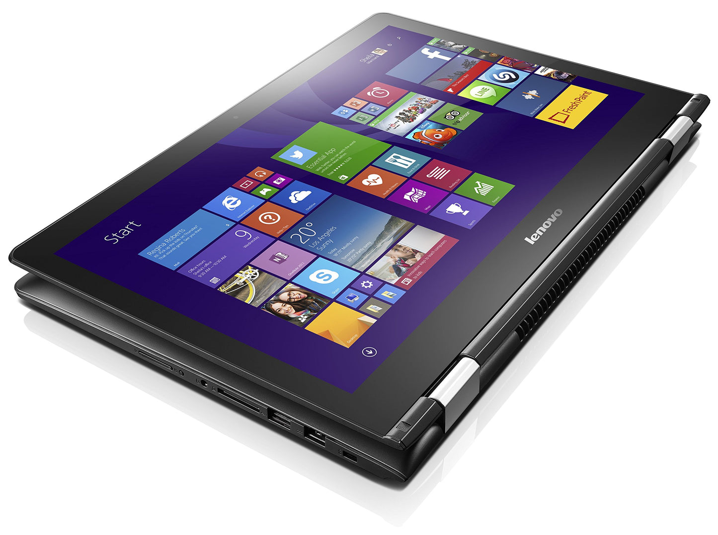 Lenovo Flex 3 15.6-Inch Touchscreen Laptop (Core i5, 8 GB RAM, 1 TB HDD) 80JM001NUS