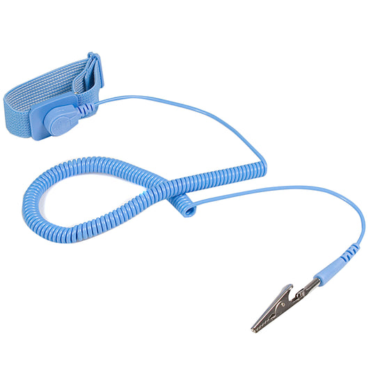 STARTECH SWS100 ESD Anti Static Wrist Strap Band with Grounding Wire, Blue