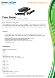 Manhattan Universal Notebook Power Adapter 90W (101899)