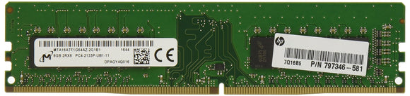 HP Commercial Specialty T0E51AT 8GB 1x8GB DDR4-2133 nECC RAM