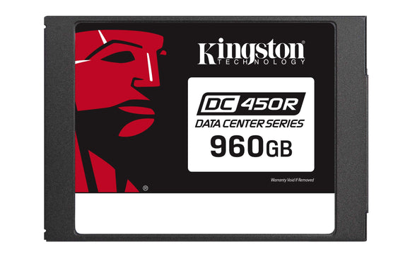 Kingston DC450R 960GB 2.5 Sata Rev3.0(6Gb/S)-W/Backwards Capability to SATA 2.0(3Gb/S) 1 DDR4 2400 MT/S (PC4-19200) SDRAM SEDC450R/960G