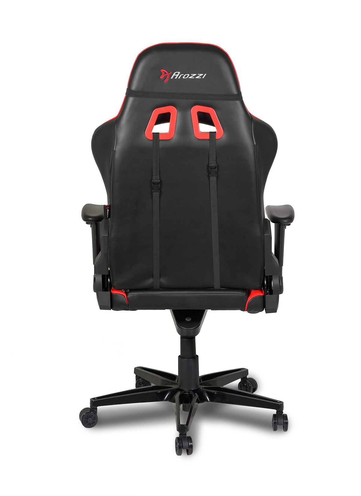 AROZZI Verona-XLPLUS-RED Verona XL+ Extra-Wide Premium Racing Style Gaming Chair with High Backrest, Red