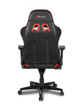 AROZZI Verona-XLPLUS-RED Verona XL+ Extra-Wide Premium Racing Style Gaming Chair with High Backrest, Red