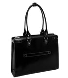 McKlein 94835 USA Winnetka 15" Leather Ladies' Laptop Briefcase Black