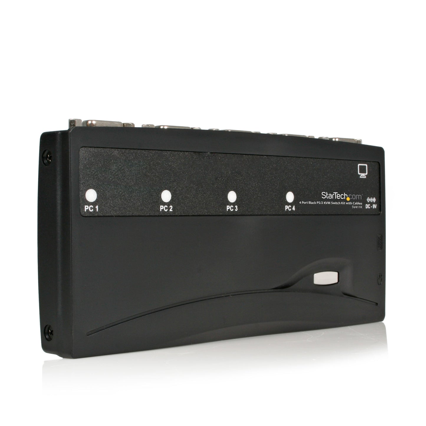 Startech SV411K 4-Port Black Ps/2 Kvm Switch Kit with Cables