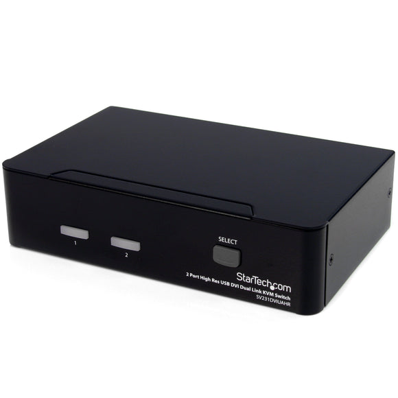 Startech.Com SV231DVIUAHR 2 Port High Resolution USB Dvi Dual Link Kvm Switch with Audio