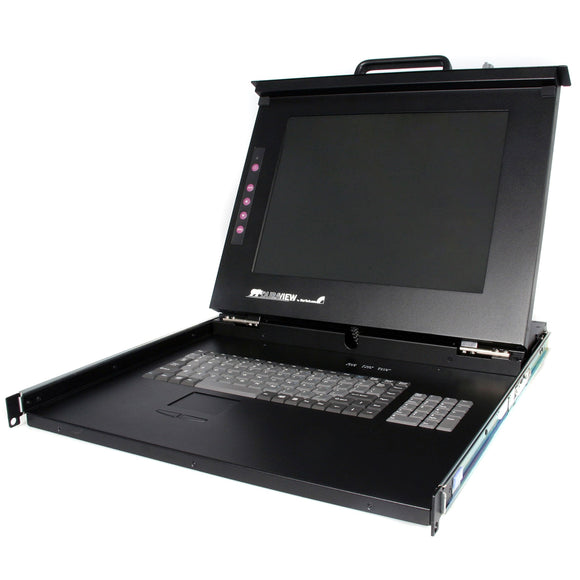 StarTech.com 1U 15in Rackmount LCD Console - USB + PS/2 - KVM Console - 15