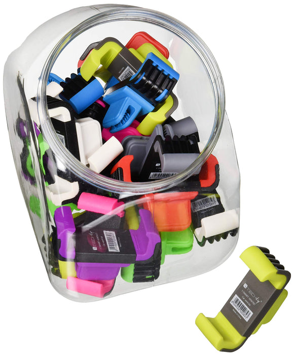 Techly Smartphone/GPS Holder for car air Vent, Green