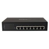 StarTech.com 8 Port Unmanaged Industrial Gigabit Power Over Ethernet Switch - 802.3af/at PoE+ Switch - Wall Mountable - PoE Network Switch (IES81000POE)