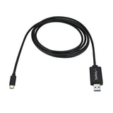 StarTech.com USBC3LINK USB C to USB Data Transfer Cable, Mac/Windows, USB 3.0, Windows Easy Transfer Cable, Mac Data Transfer