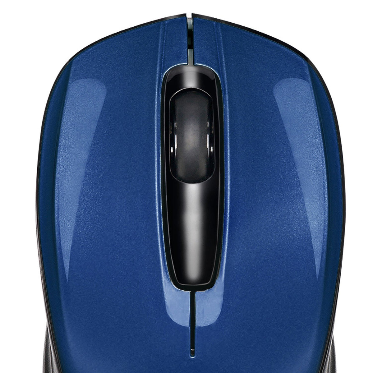 Adesso Ergonomic iMouse S50 - Wireless Optical Mouse (Blue)
