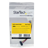 StarTech.com 6in 4 Pin LP4 to Left Angle SATA Power Cable Adapter - LP4 to SATA Power Adapter