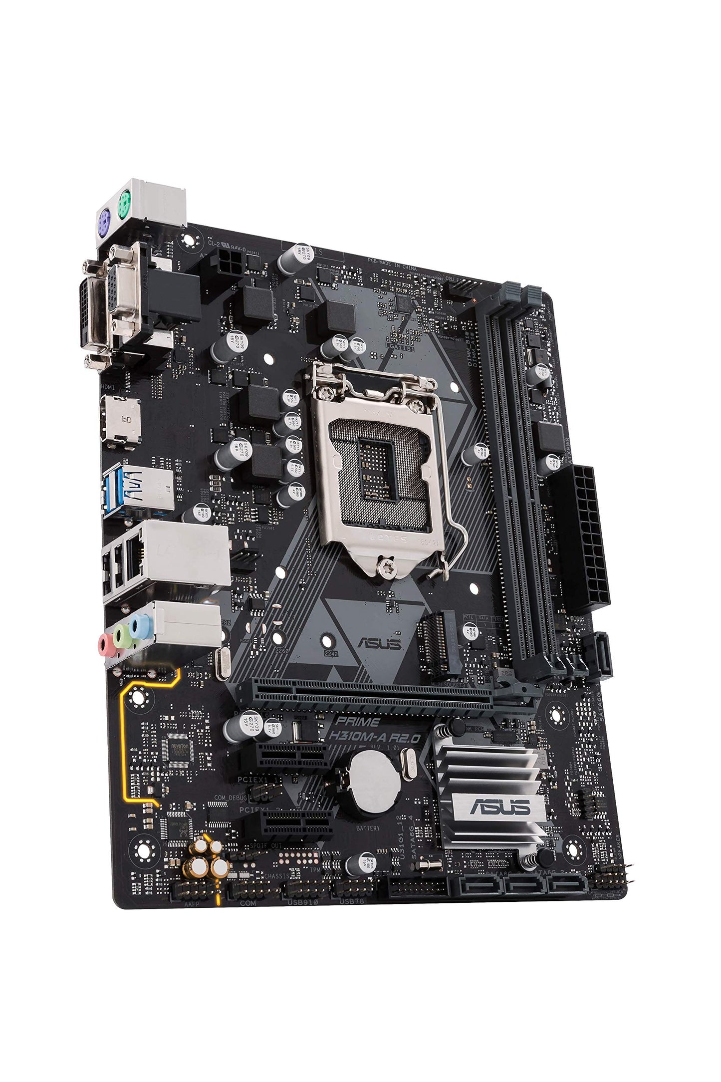 Asus Prime H310M A R2.0/CSM Intel Chipset LGA-1151 MATX Desktop Motherboard